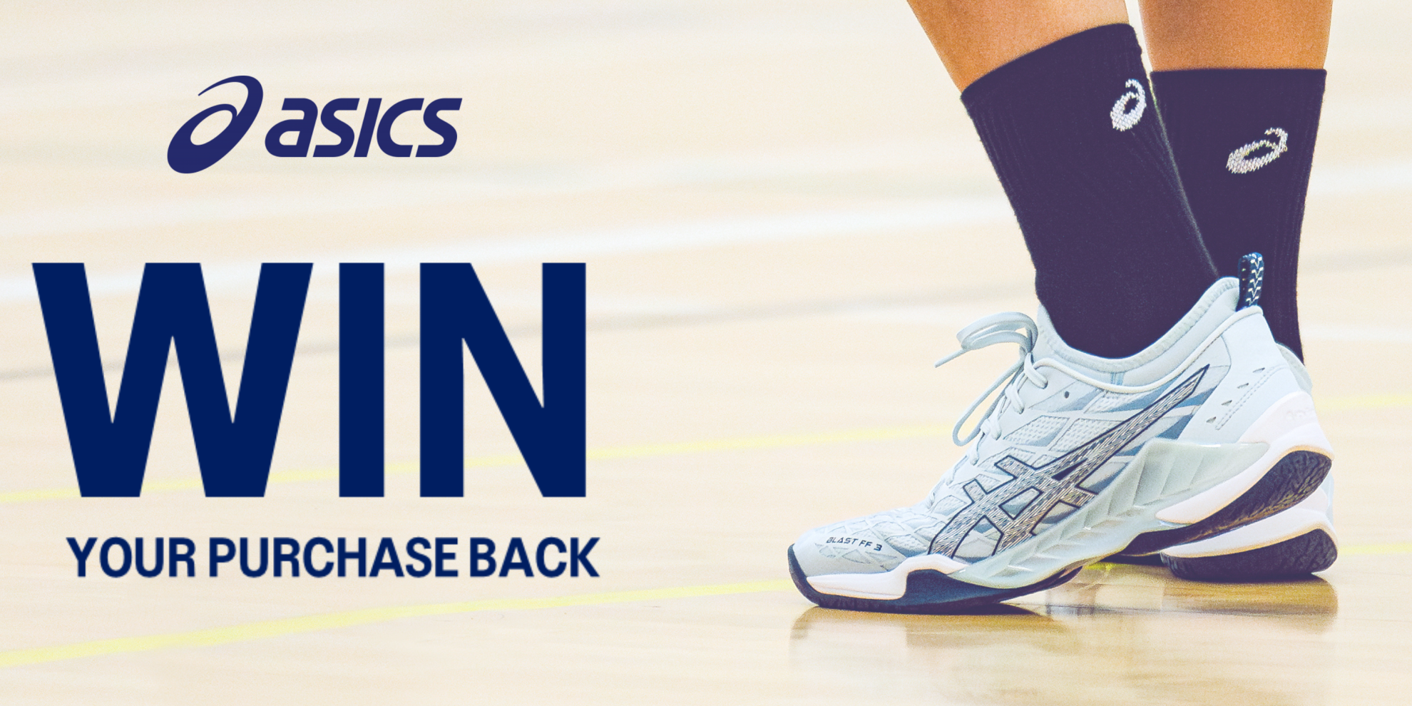 Win your ASICS purchase back!